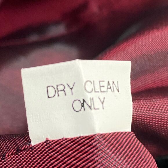 NEW | Kay Unger Sheath Dress | 8 | Red Black | Silk Blend | Lined | Career - Picture 7 of 14